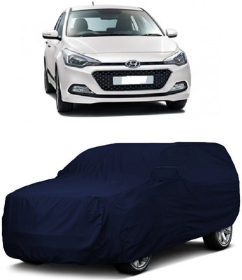 ANTOFY Car Cover For Hyundai Elite i20 Sportz 1.4 CRDi (With Mirror Pockets)(Blue)
