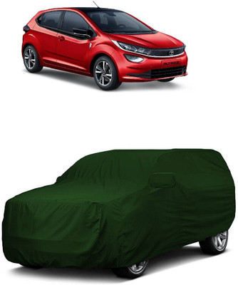 ANTOFY Car Cover For Tata Altroz XM Petrol (With Mirror Pockets)(Green)