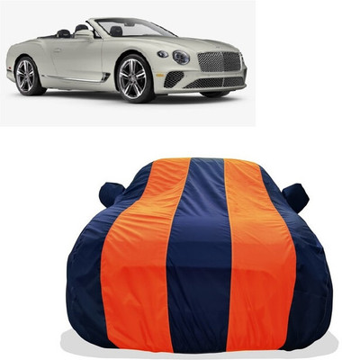 Tricway Car Cover For Bentley Continental GT V8 Convertible Petrol (With Mirror Pockets)(Orange)