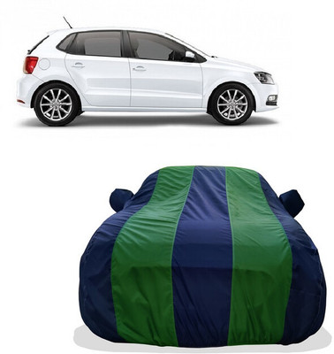Tricway Car Cover For Volkswagen Polo GT 1.5 TDI Diesel (With Mirror Pockets)(Green)