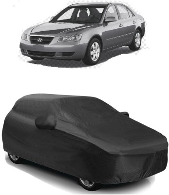 SUGASHRI Car Cover For Hyundai Sonata SLX CRDi (With Mirror Pockets)(Grey)