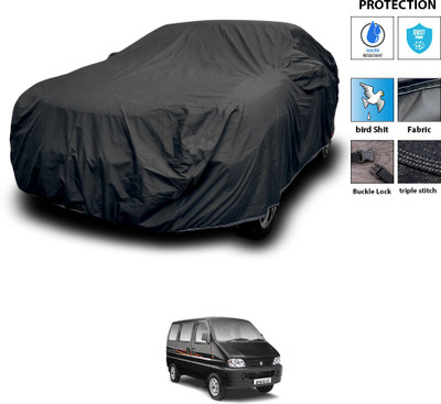 CODOKI Car Cover For Maruti Eeco (With Mirror Pockets)(Black)
