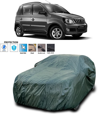 PAGORA Car Cover For Mahindra Quanto (With Mirror Pockets)(Green)