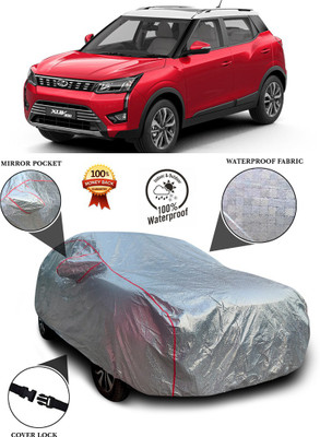 PAGORA Car Cover For Mahindra XUV 300 (With Mirror Pockets)(Silver)