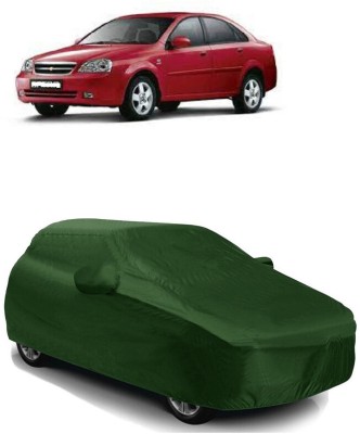 SUGASHRI Car Cover For Chevrolet Optra 1.8i 16V (With Mirror Pockets)(Green)