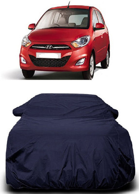 Autoprime Car Cover For Hyundai i10 Era (With Mirror Pockets)(Blue)