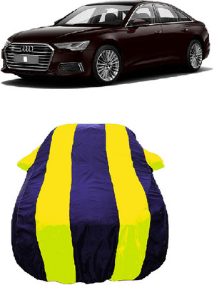 Wegather Car Cover For Audi A6 (With Mirror Pockets)(Yellow)