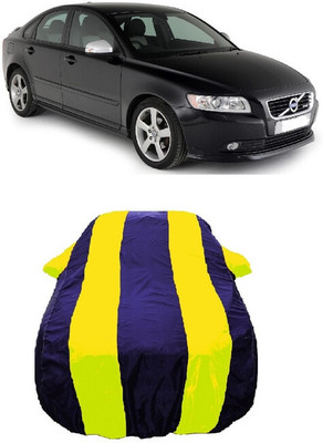 Wegather Car Cover For Volvo S40 D2 1.6D R Design (With Mirror Pockets)(Yellow)