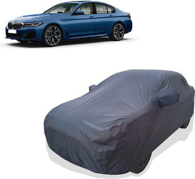 Tricway Car Cover For BMW 5 Series (With Mirror Pockets)(Grey)
