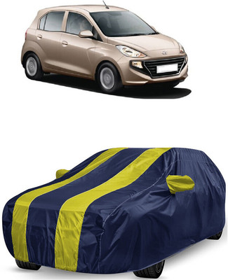 ANTOFY Car Cover For Hyundai Santro Asta Petrol (With Mirror Pockets)(Yellow, Blue)