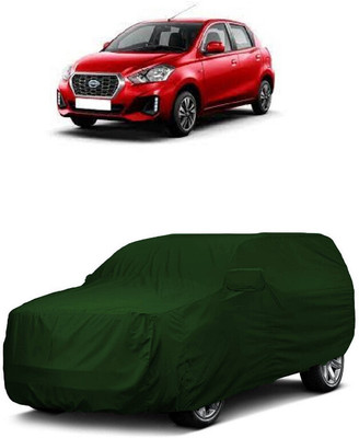 ANTOFY Car Cover For Datsun Datsun GO Datsun GO A Petrol (With Mirror Pockets)(Green)