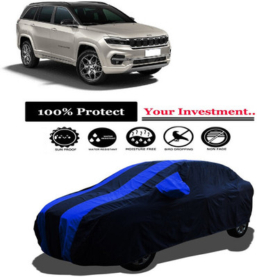 Amexride Car Cover For Jeep Commander (With Mirror Pockets)(Multicolor)