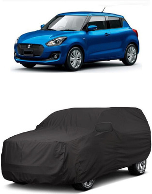 ANTOFY Car Cover For Maruti Suzuki Swift AMT ZXI Petrol (With Mirror Pockets)(Grey)