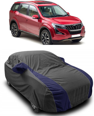 ANTOFY Car Cover For Mahindra XUV500 W5 Diesel (With Mirror Pockets)(Grey, Blue)