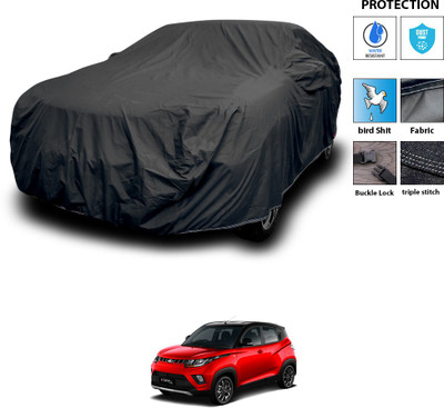 CODOKI Car Cover For Mahindra KUV100 (With Mirror Pockets)(Black)