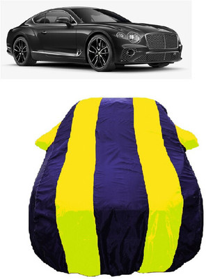 Wegather Car Cover For Bentley Continental GT V8 S Convertible Black ED Petrol (With Mirror Pockets)(Yellow)