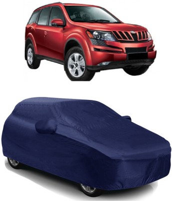 SUGASHRI Car Cover For Mahindra XUV500 W8 AWD (With Mirror Pockets)(Blue)