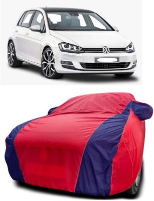 DIGGU Car Cover For Volkswagen Golf 1.2 TSi (With Mirror Pockets)(Red, Blue)