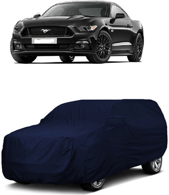 ANTOFY Car Cover For Ford Mustang V8 (With Mirror Pockets)(Blue)