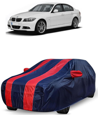 ANTOFY Car Cover For BMW 3 Series E90 325 (With Mirror Pockets)(Red, Blue)