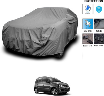PAGORA Car Cover For Mahindra Quanto (With Mirror Pockets)(Grey)