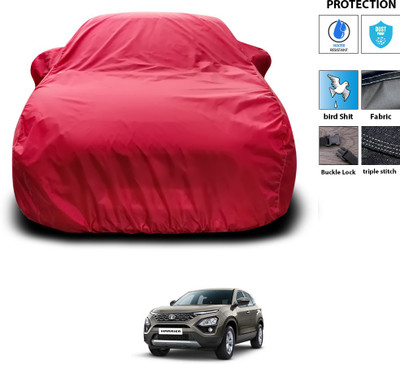 CODOKI Car Cover For Tata Harrier (With Mirror Pockets)(Maroon)