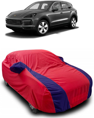 ANTOFY Car Cover For Porsche Cayenne E-Hybrid Petrol (With Mirror Pockets)(Red, Blue)