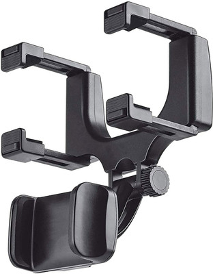 Trio group Car Mobile Holder for Clip, Headrest(Black)