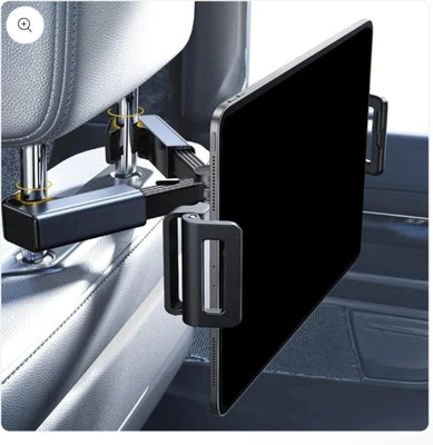FKU Car Mobile Holder for Headrest(Black)