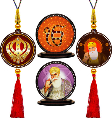 GiftzLane p49d47-p34d18-p34d99-p49d48 Car Hanging Ornament(Pack of 1)