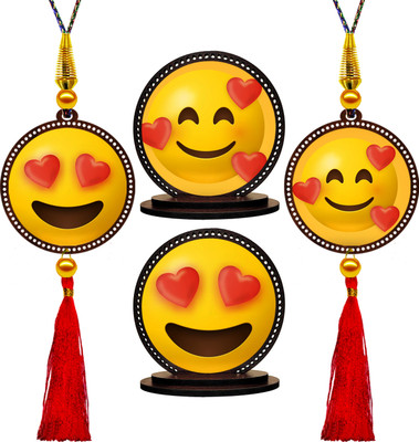 GiftzLane p49d39-p34d40-p34d39-p49d40 Car Hanging Ornament(Pack of 1)