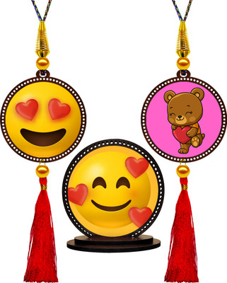 GiftzLane p49d39-p34d40-p49d23 Car Hanging Ornament(Pack of 1)
