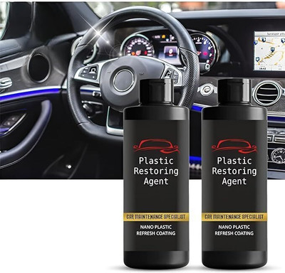 PREMIUM COLLECTION Plastic Restoring Agent | Plastic Refresh Coating Car Maintenance Specialist for Automotive Plastic Parts Vehicle Interior Cleaner(200 ml)