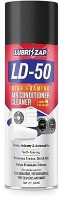 LUBRIZAP Hygiene & Water AC Foam Cleaner for Split Ac & Window Ac Foam Cleaner Hygiene & Water AC Foam Cleaner for Split Ac & Window Ac Foam Cleaner Vehicle Interior Cleaner(200 ml)