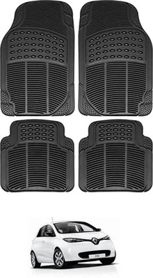 RONISH Rubber Standard Mat For  Renault Universal For Car(Black)