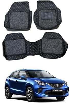 ARNEJA Leatherite 7D Mat For  Maruti Suzuki Baleno(Black)