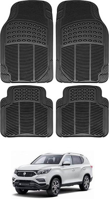 RONISH Rubber Standard Mat For  Mahindra Universal For Car(Black)