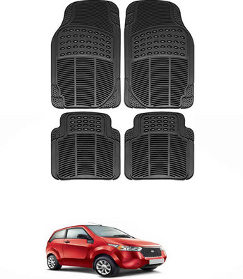 RONISH Rubber Standard Mat For  Mahindra e2o(Black)