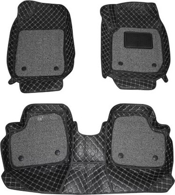 Trikuta Leather 7D Mat For  Tata Nexon(Black)