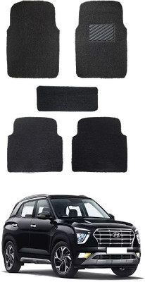Autoxygen PVC Standard Mat For  Hyundai Creta(Black)