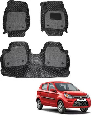 Trikuta Leather 7D Mat For  Maruti Celerio(Black)