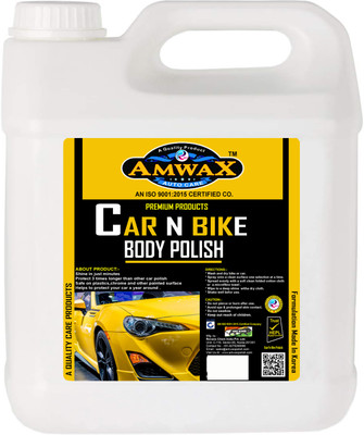 amwax Liquid Car Polish for Exterior(5 L)
