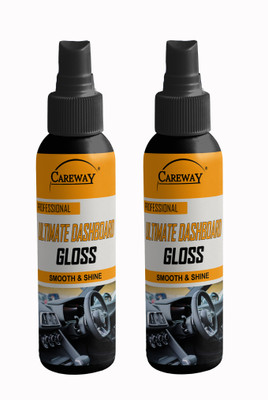 Careway Liquid Car Polish for Dashboard, Leather(200 ml)