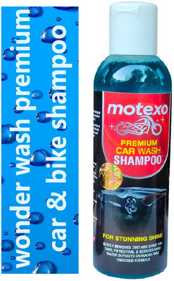 MOTEXO Ultra Wax Vehicle Shampoo Car Washing Liquid(200 ml)