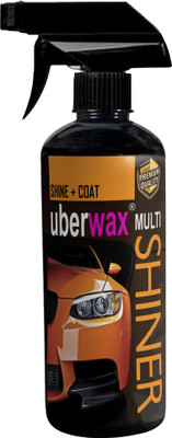 UBERWAX Liquid Car Polish for Bumper, Chrome Accent, Dashboard, Exterior, Leather, Tyres(500 ml)