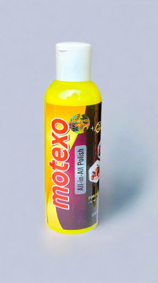 MOTEXO Liquid Car Polish for Metal Parts, Chrome Accent, Bumper, Windscreen, Tyres, Metal Parts, Leather(200 ml, Pack of 1)