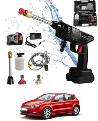KINGFORU 24V/5 Meter Hose/Portable Water Pressure Gun(Car/Home)-204 Pressure Washer