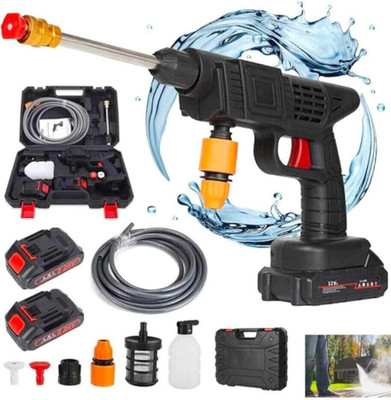 KINGFORU Cordless Portable Wireless Pressure Washer Gun 12000mah Spray Gun