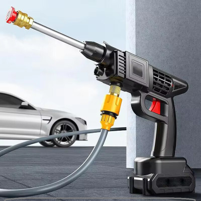 KINGFORU High Speed Wireless Car Pressure Washer Gun, High Pressure Spray Machine Spray Gun