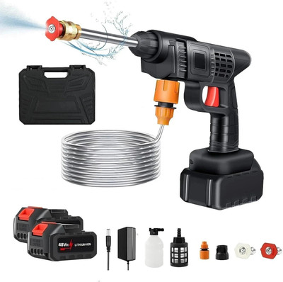 KINGFORU 48v Big Pressure Spray Gun (2 battery) Pressure Washer